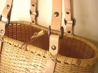 竹トートバッグ 「bamluxe tote」