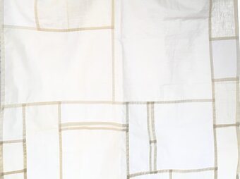 「白の重なり」永遠の布 70×70cmの画像