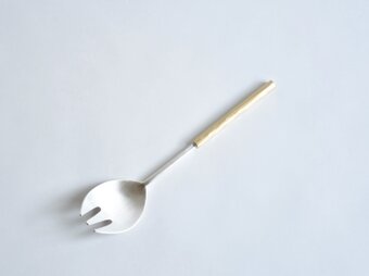 フォークS 丸 / 真鍮フォーク / brass fork (C-8)