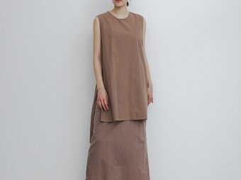 ロングベスト PURPLEの画像