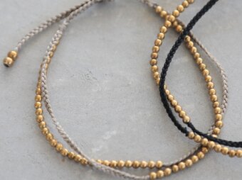 brass bracelet / doubleの画像