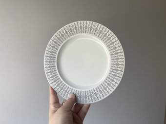 【rosenthal】Tapio Wirkkala デザイン composition （Sgrafitto）サイドプレート
