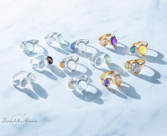 ダブルムーン ジュエリー