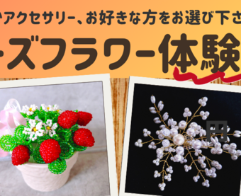 ビーズ大好きおばさん★2月より教室開講