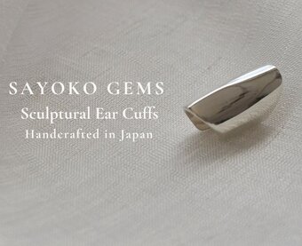 SAYOKO GEMS|Sculptural Ear Cuffs