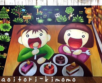 あおいとりきももyoshico.