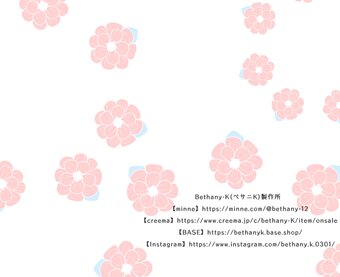 つまみ細工ちりめんりぼんのBathany-K