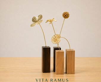 Vita Ramus｜真鍮ボタニカルオブジェ