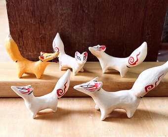 置物「野の狐」 | iichi 日々の暮らしを心地よくするハンドメイドや