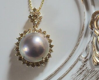 ダイヤモンドハートキュペンダント ダイヤハートペンダント K10/Pt950 | iichi 日々の暮らしを心地よく