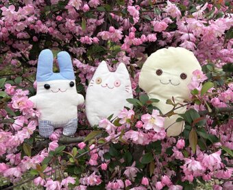 ぬい撮りウサギの妖精フニータ