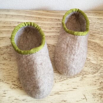 さらりと心地よいルームシューズ　ビスケット