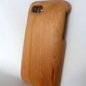 【受注制作】木製iPhoneケース（iPhone 6、6s、7用）（屋久杉）の画像