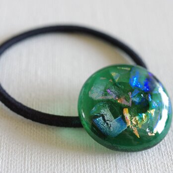 ガラスのヘアゴム・D212