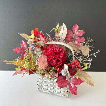 Flower Basket arrange 「受注制作」の画像