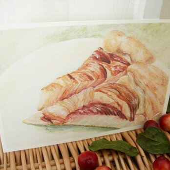 apple pie / postcard 2枚組の画像