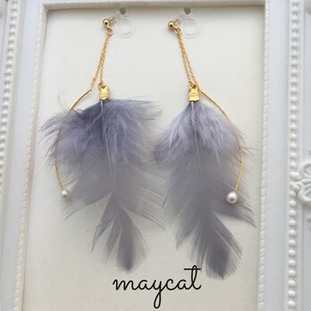 lavender feather…の画像