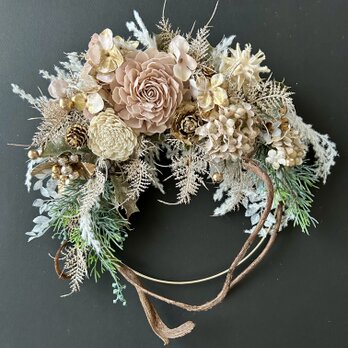 Dahlia ring wreath IIの画像