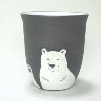 シロクマのフリーカップの画像