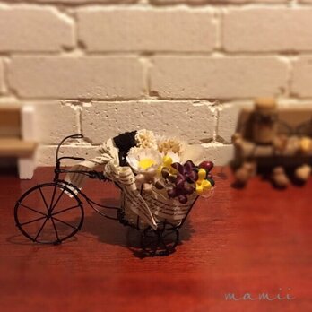 花かご三輪車の画像