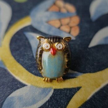 SV　Owl (Black)　tiny pinの画像