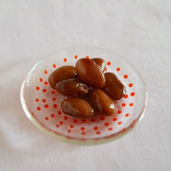 再販　お手塩皿　オレンジ