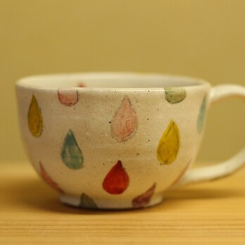 カラフルドロップスープカップ。