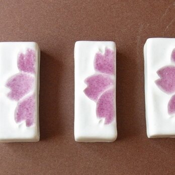サクラの箸置き