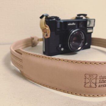 ※受注製作 [hourglass camera strap]の画像