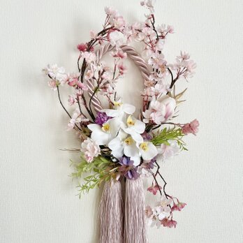 Cherryblossom Tassel wreathの画像