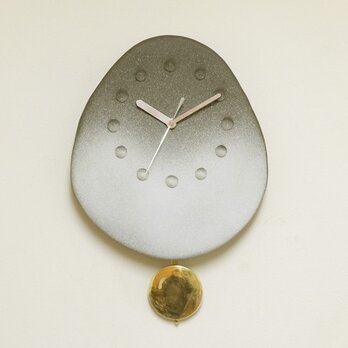黒陶振子時計の画像