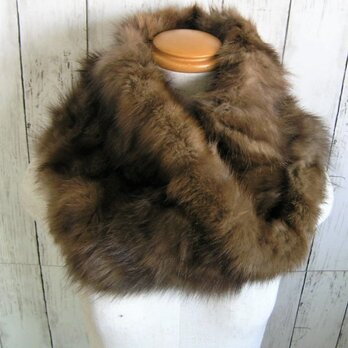 ¶ new antique fur ¶ ロシアンセーブルふかふかnejiriスヌード「ruanbe」の画像