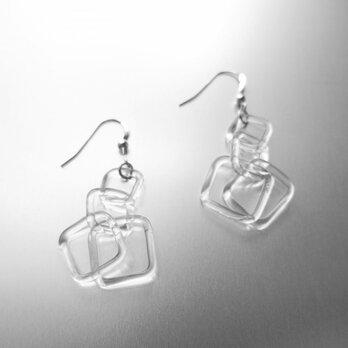 Square Chain Earringの画像