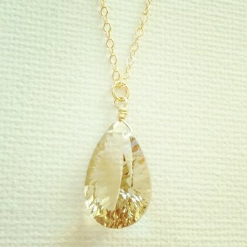 lemon quartz pendant(01)の画像