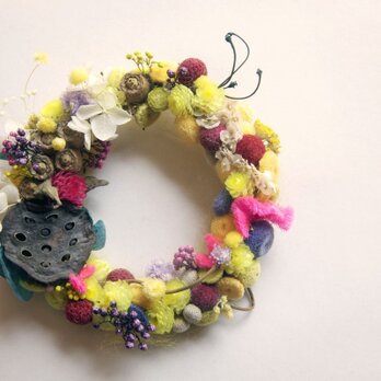 wreath-bee pollen4の画像