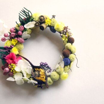 wreath-bee pollen 5の画像