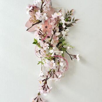 桜の壁掛け飾りIIIの画像