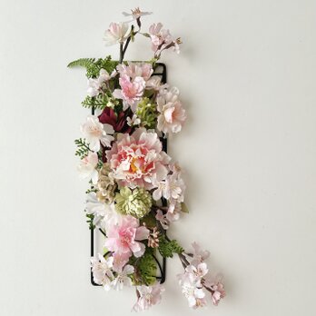 桜の壁掛け飾りIII