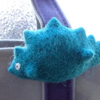 恐竜君のフェルトブローチ  CS0101