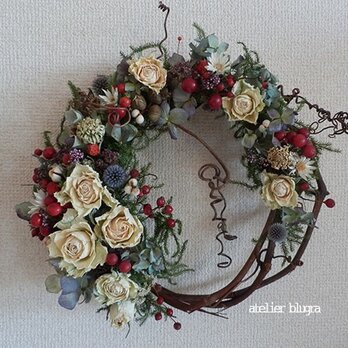 atelier BLUGRA八ヶ岳〜迎春Wreath2017の画像