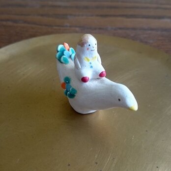鳥の置物～Bird＆Girl～