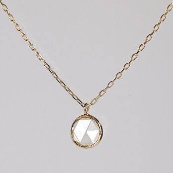 Rosecut Diamond Necklace / Roundの画像