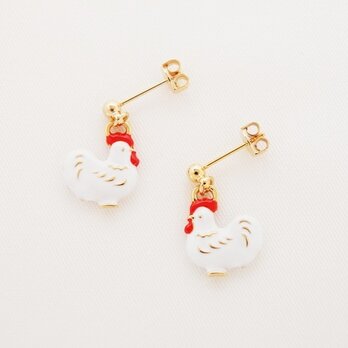 2017年十二支「酉」ピアス