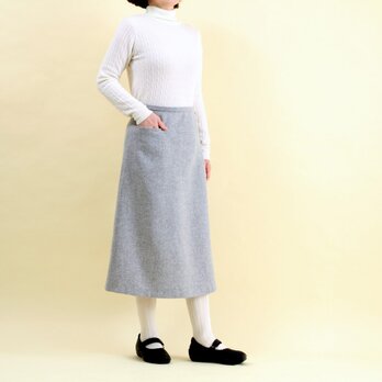 アンゴラ混シンプルスカート#126