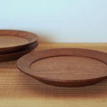 チーク平皿