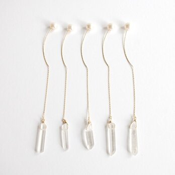 クリスタルアメリカンピアス