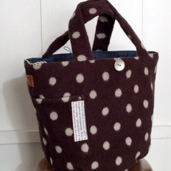マルシェ型wool bag