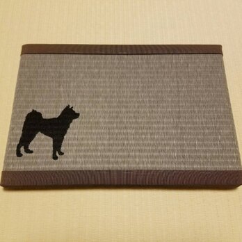 刺繍ミニ畳(犬)の画像