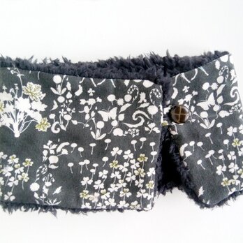 リバティ ネックウォーマー ヨシエ ダークグレー