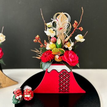 長寿のお祝い♡富士山フラワーアレンジ